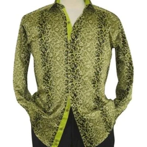 Camisa Hombre J. Valintin Turquía-Estados Unidos 100% Algodón Egipto Estilo Axxess 1646-08 Oliva - Imagen 1 de 18