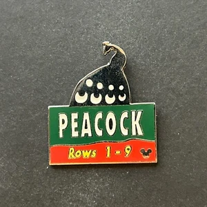 WDW - Peacock Animal Kingdom Parking Sign Cast Lanyard Series Disney Pin 36561 - Picture 1 of 2
