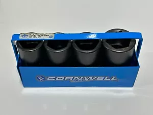 Cornwell Tools USA STI324LMS 1/2” Drive 6 Point Deep Metric Impact Socket Set - Picture 1 of 9