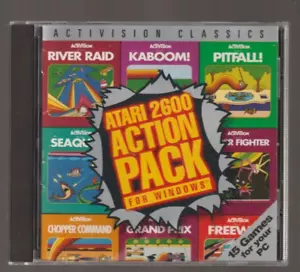 Activision’s Atari 2600 Action Pack For Windows PC IBM CD ROM - Picture 1 of 3