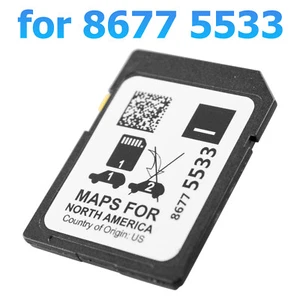 SD Card Navigation For Chevrolet/GMC/Cadillac/GM GPS 8677 5533 2020-2023 - Zdjęcie 1 z 12