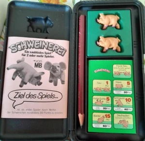 "SCHWEINEREI" Ein saublödes Spiel! von MB Spiele SUPER ZUSTAND - Bild 1 von 2