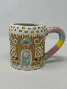 Nuevo TRANSPAC Pastel Pan de Jengibre Cerámica Taza Azúcar Navidad Decoración Vacaciones Muy Buen Estado - Imagen 1 de 12