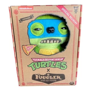 Fuggler x TMNT Leonardo Plush - New/Genuine/Teenage Mutant Ninja Turtles/LE 🐙 - Picture 1 of 11
