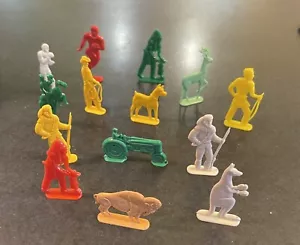 Cracker Jack Toy’s People Animal’s 50’s Great Condition. 14 Total Prizes - Picture 1 of 14