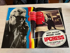 LOCANDINA POSTER CINEMATOGRAFICO IPCRESS MICHAEL CAINE 1965 MISURA 65,5x45,5 - Picture 1 of 5