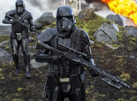 Star Wars Rogue One Custom 3.75 DLT-19D Death Trooper Rifle (2x) for Hasbro TVC Cover