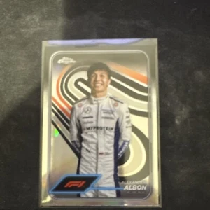 Topps Chrome F1 2024 Alexander Albon refractor Portrait #19 - Picture 1 of 2