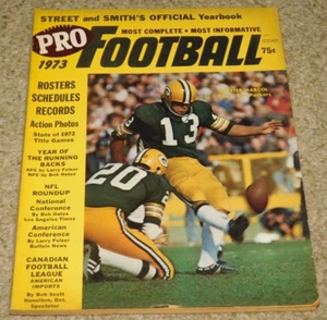 Vintage 1973 Street & Smith's Pro Football Yearbook GREEN BAY PACKERS - Picture 1 of 2