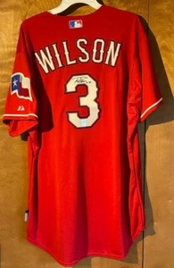 Russell Wilson Rangers Jersey Authographed - Picture 1 of 5