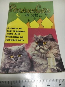 VINTAGE PERSIAN CAT AS PETS PAMPHLET 1956 - Picture 1 of 8