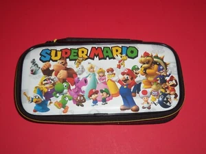 Nintendo 2020 Super Mario Switch Lite Deluxe Case with Cartridge Cases - Picture 1 of 3