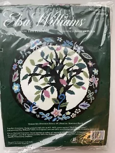 Elsa Williams BLOSSOM TREE PILLOW Needlepoint Embroidery Kit #06437 New RARE - Picture 1 of 5