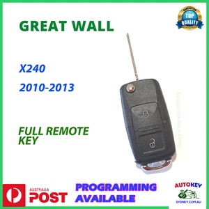 Great Wall X240 remote complete key tough 2010 2011 2012 2013 2014 - Picture 1 of 5