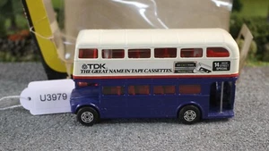 Corgi 469 Blue Routemaster DD Bus TDK Good Plus + Poor Box FNQHotwheels U3979 - Picture 1 of 13