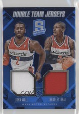 2013-14 Panini Spectra Double Team Jerseys /75 Bradley Beal John Wall #14
