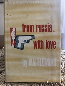 From Russia with Love by Ian Fleming 1957 HCDJ Book Club Ed. A James Bond Novel - Imagen 1 de 7