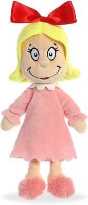 Dr.Seuss Cindy Lou Who 12" Plush Doll  Aurora World New (15906) - Image 1 of 4