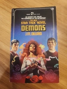 DEMONS (Star Trek #30) by J.M. Dillard, Pocket Books 1987 PB - Bild 1 von 3