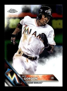 Béisbol Topps 2016 cromado Dee Gordon #54 Miami Marlins - Imagen 1 de 2