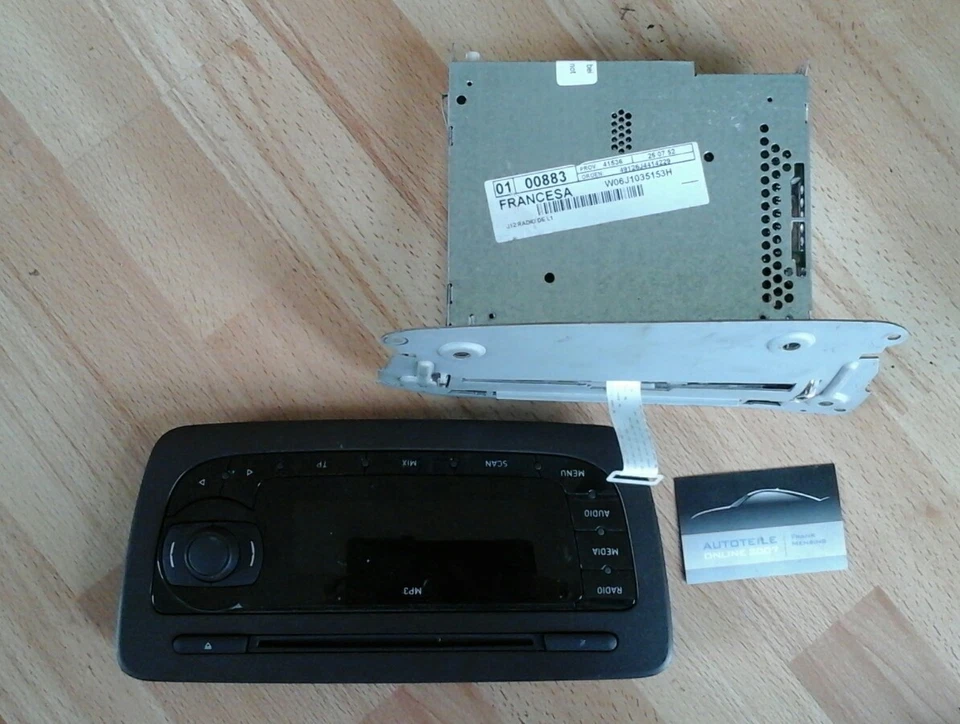 Seat Ibiza Radio CD Player MP3 für Bastler 6J1035153H - Bild 1 von 1