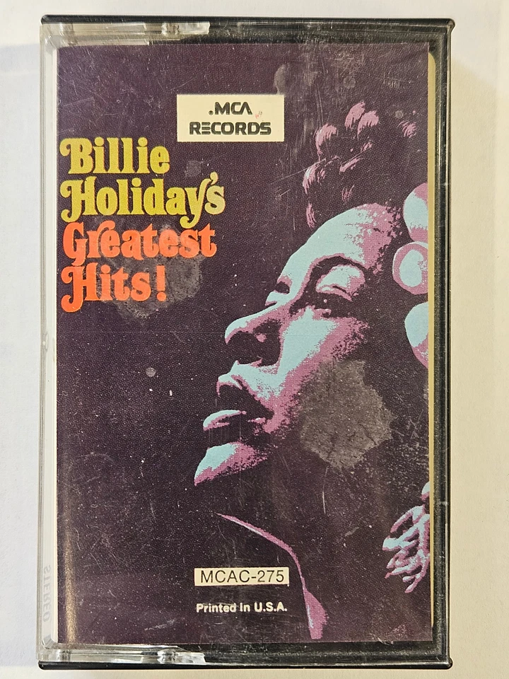 BILLIE HOLIDAY Greatest Hits Cassette Tape Foto 1 de 1