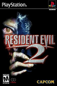 Resident Evil 2 Playstation Box Art Poster Multiple Sizes 11x17-24x36 - Picture 1 of 1