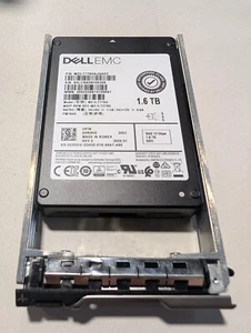 Dell 1.6TB 12Gb/s 2.5" SAS SSD SOLID STATE DRIVE 99% HEALTH - Afbeelding 1 van 2