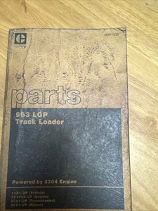 MANUAL DE REPUESTOS CAT Caterpillar 963 LGP - Imagen 1 de 17