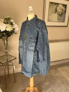 Timberland Men's Denim Shirt XL BNWT - Picture 1 of 7