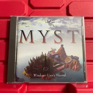 Myst Windows PC CD Disc With Users Manual Windows 95 Pre Owned Vintage 1994 - Picture 1 of 3