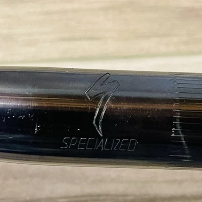 Manillar de aluminio especializado vintage 25,4 negro 590 mm sin cortar Foto 1 de 4