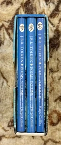 Poems by J.R.R. Tolkien Miniature Box Set, 3 Vols, Slipcase Harper Collins, 1993 - Foto 1 di 8