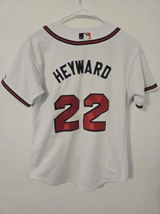 Majestic MLB Atlanta Braves Jason Hayward #22 Jersey Mens Size Large Baseball - Picture 1 of 8