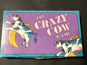 Vintage The Crazy Cow Game Puzzle Brain Teaser Math STEM Domino Tile - Picture 1 of 4