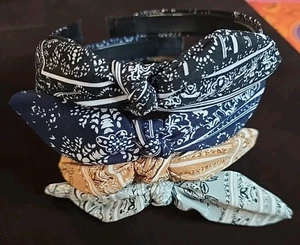 4 Packungen Haarband für Frauen Mädchen süß geknotet Krawatte Stirnbänder mit Schleife breit Re... - Bild 1 von 7