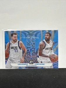 Luka Doncic / Kyrie Irving 2022-23 Donruss Optic #5 Optical Illusions -mavericks - Picture 1 of 10