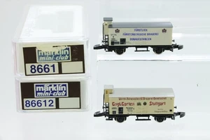 Z Märklin mini-club DB 8661 86612 Bierwagen mit Bremserhaus Güterwagen OVP N108 - Picture 1 of 2
