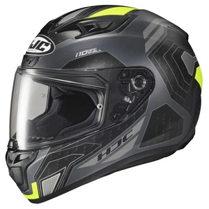 Hjc i10 Sonar Helmet (XXXX-Large, Semi-Flat Hi-Viz Yellow (MC-3HSF)) - Picture 1 of 3