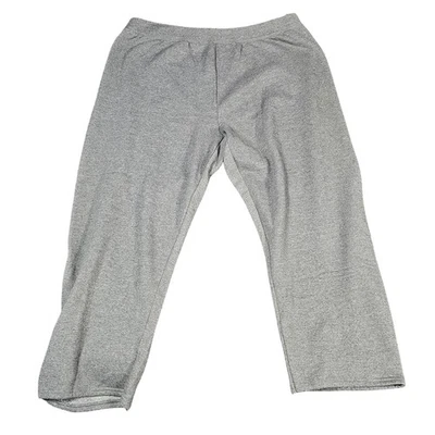 Pantalones deportivos Just My Size para mujer 4X Petite 26W/28W gris cintura elástica plus Foto 1 de 4