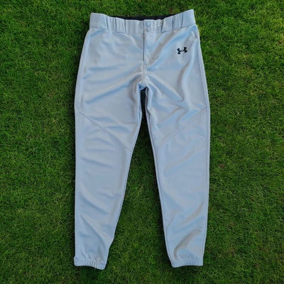 Pantalones de béisbol Under Armour juveniles XL gris utilitario cerrado cónico jogger NUEVO Foto 1 de 4