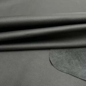 Autoleder Klassik Schwarz | Lederhaut 1/4 Haut | 1,00 m2 | Leder für Auto & Co - Bild 1 von 5