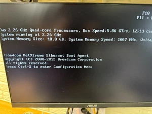 Dell 0NH4P PowerEdge R710 Motherboard w/ 2 x 2.26 Quad core and 48 GB of Ram - Picture 1 of 4