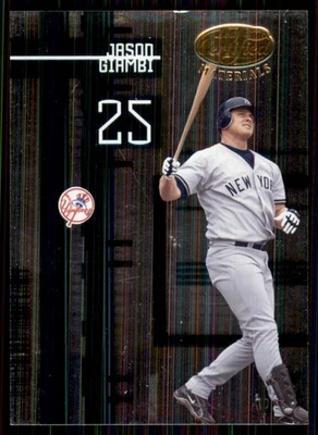 2005 Leaf Certified Materials #56 Jason Giambi New York Yankees Foto 1 de 2