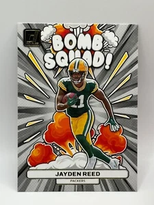 2023 Donruss Bomb Squad Jayden Reed Green Bay Packers #BS-15 RC - Picture 1 of 2