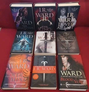 J R Ward The Black Dagger Brotherhood / Legacy / Guide  1st - 9 Book Lot HC - Picture 1 of 22