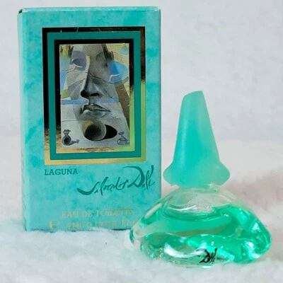 Salvador Dalí LAGUNA Perfume Mujer 5ml/0.17oz Splash Flacon Mini Viaje De Colección Foto 1 de 4