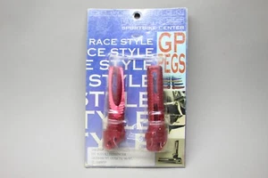 COMPETITION WERKES Billet Aluminum Racing Red PASSENGER PEGS Motorcycle SUZUKI - Picture 1 of 6