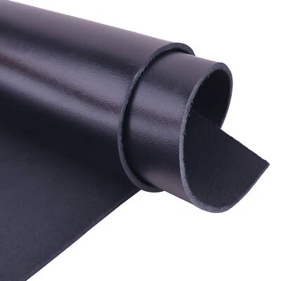 5/6 OZ Full Grain Leather Premium Genuine Cowhide Pieces Square Leathercrafts - Image 1 of 4