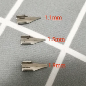 1 pieza pluma estilográfica pluma pluma pluma pluma pluma pluma pluma pluma pluma 1,1/1,5/1,9 mm opcional para Yong Sheng 3008 3009 Lamy